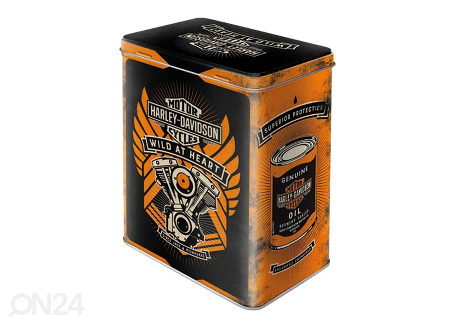 Peltipurkki Harley-Davidson Wild at Heart 3 L kuvasuurennos