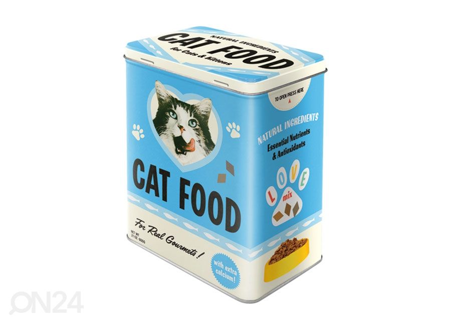 Peltirasia 3D CAT FOOD kuvasuurennos