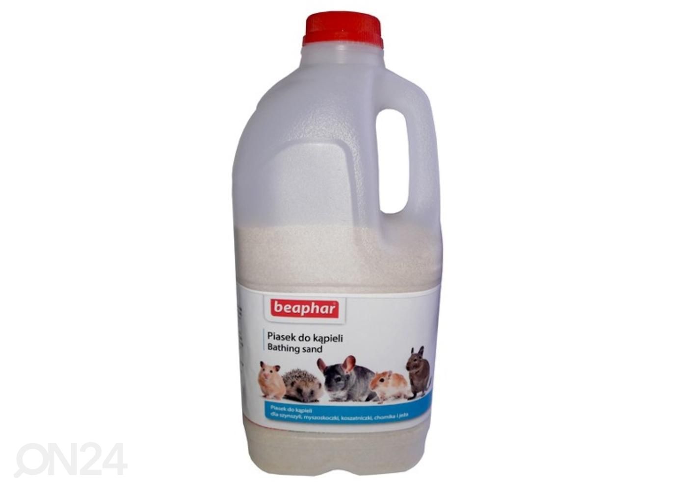 Pieneläinten Beaphar uimahiekka Bathing Sand for Small Animals 1,3 kg kuvasuurennos