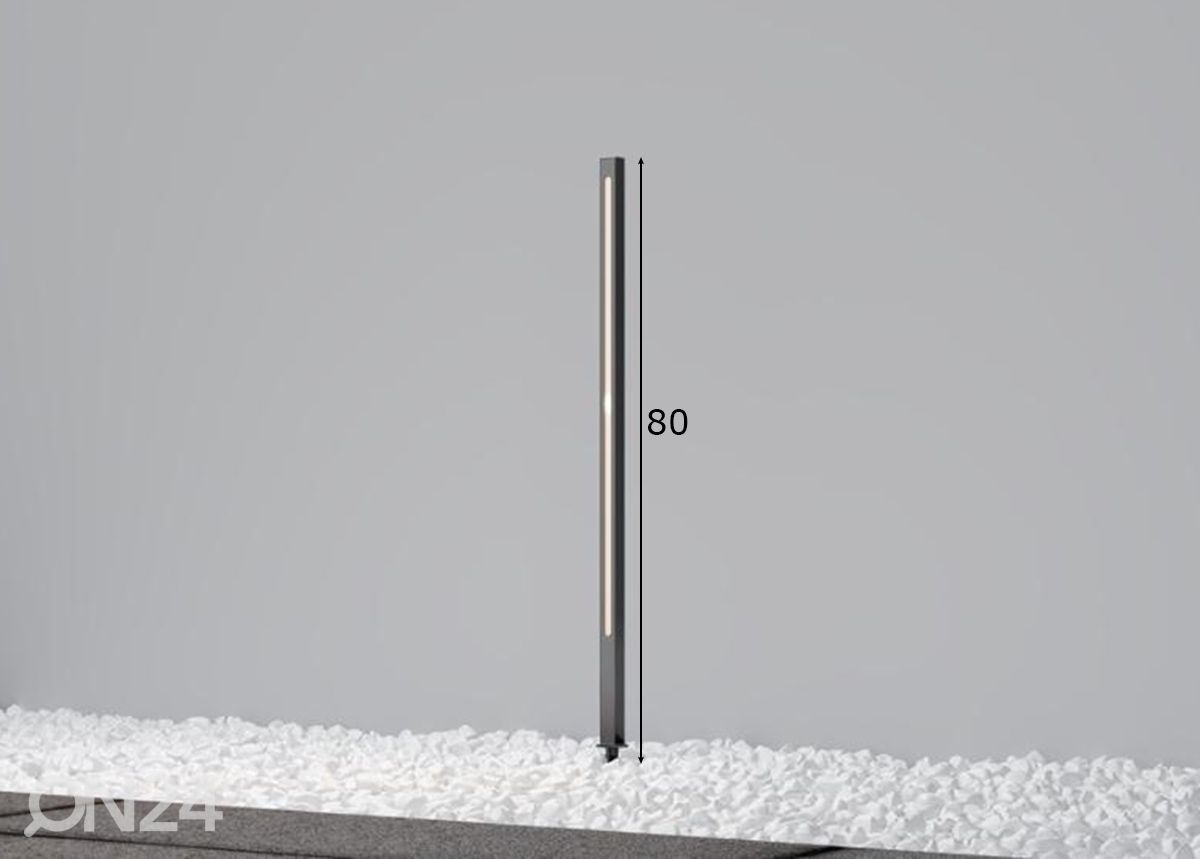 Pollarivalaisin Pole, 80 cm kuvasuurennos mitat