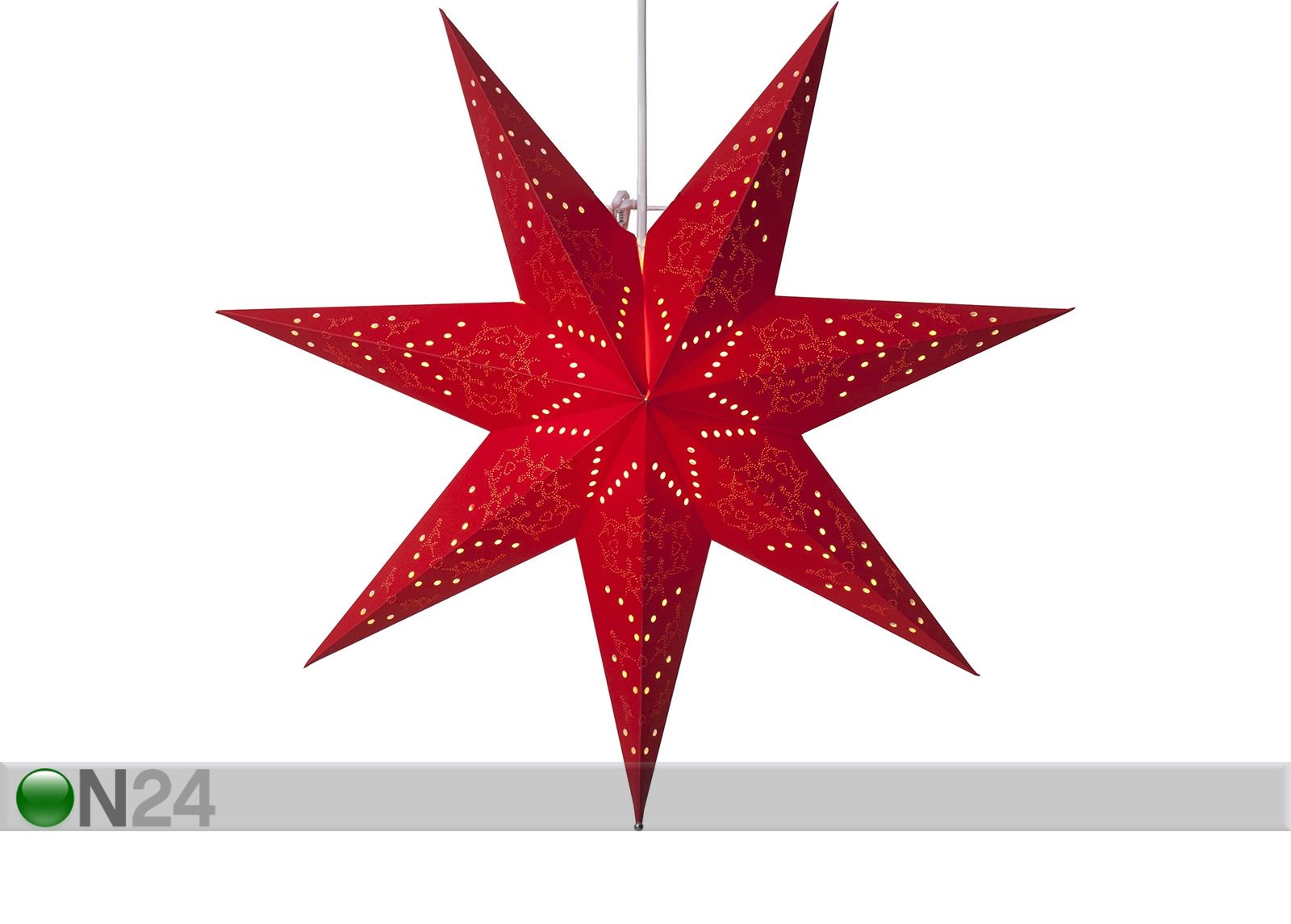 Punainen tähti SENSY 51 cm kuvasuurennos