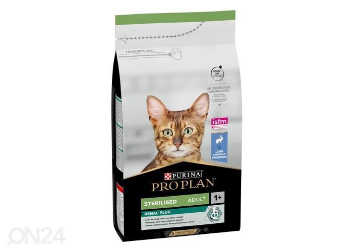 Purina Pro Plan kissanruoka Steriili Optirenal kani 1,5 kg kuvasuurennos