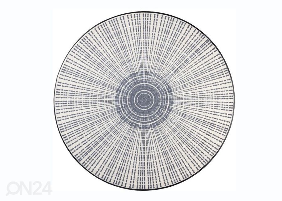 Pyöreä matto Cascara grey Ø 145 cm kuvasuurennos