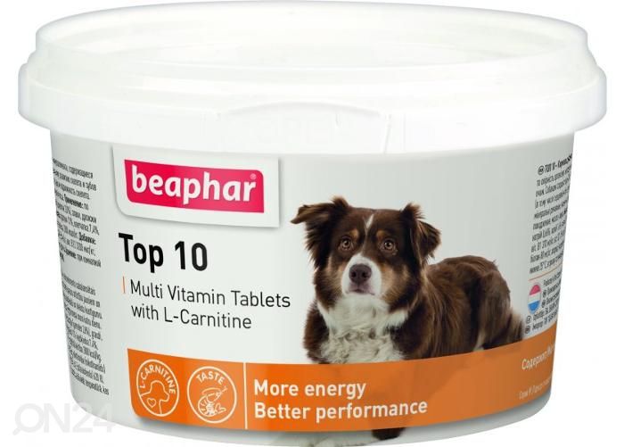 Ravintolisä Beaphar -Top 10 Multivitamiin Dog N180 kuvasuurennos
