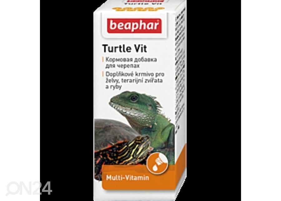 Ravintolisä Beaphar Turtle Multivitamin 20 ml kuvasuurennos