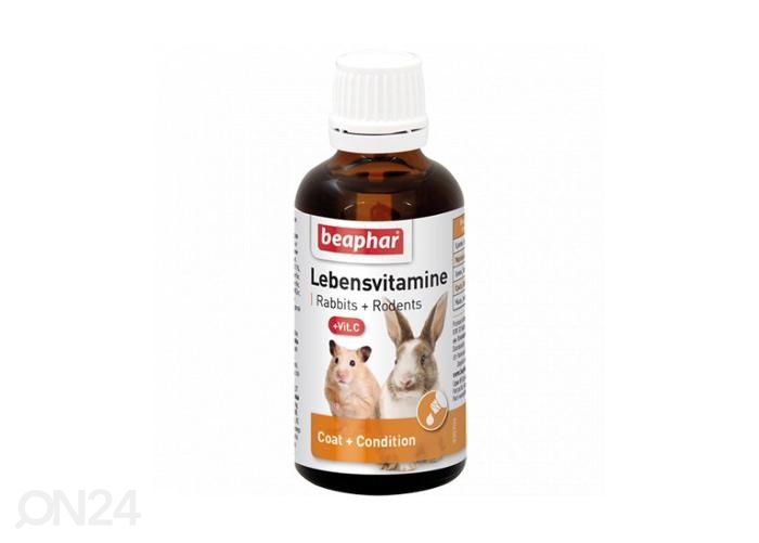 Ravintolisä jyrsijöille Beaphar Lebensvitamine 50 ml kuvasuurennos