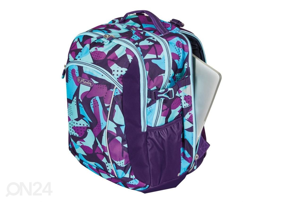 Reppu Herlitz Ultimate CamouPurple 24 L kuvasuurennos