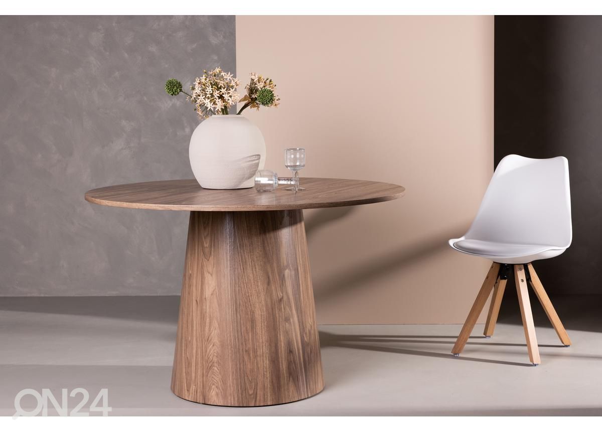Ruokapöytä Lanzo Ø 120 cm kuvasuurennos