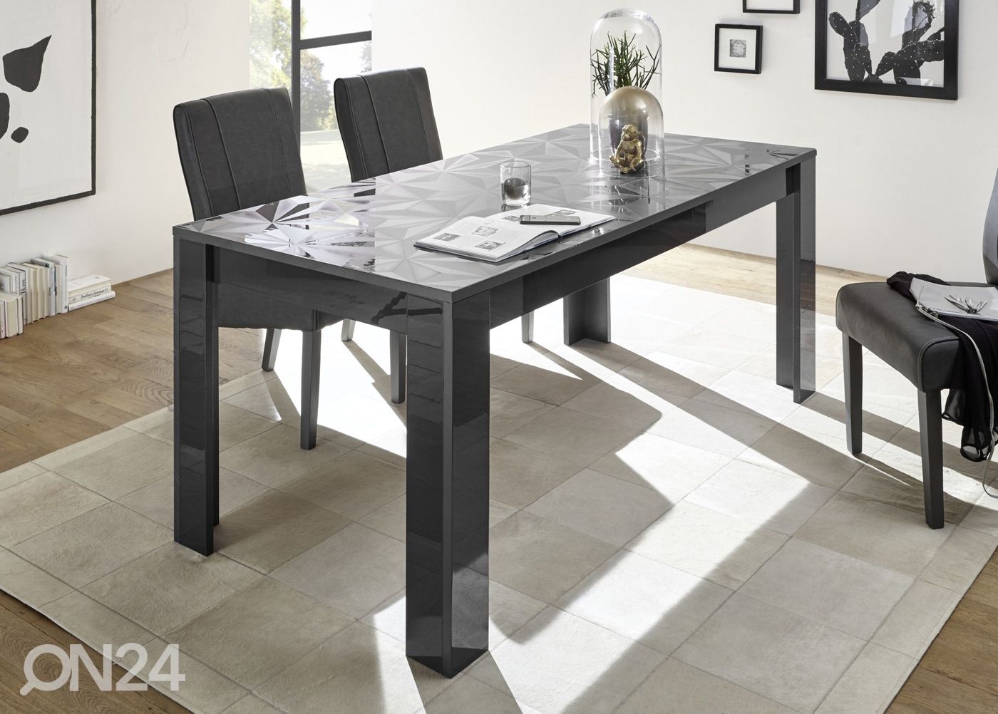 Ruokapöytä Prisma 180x90 cm kuvasuurennos