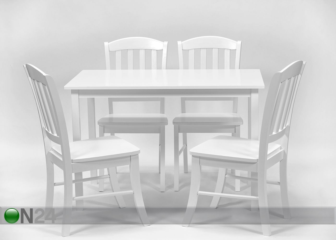 Ruokapöytä Rosella + 4 tuolia Monaco kuvasuurennos