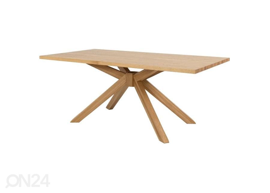 Ruokapöytä Tenzo Across 190x100 cm kuvasuurennos