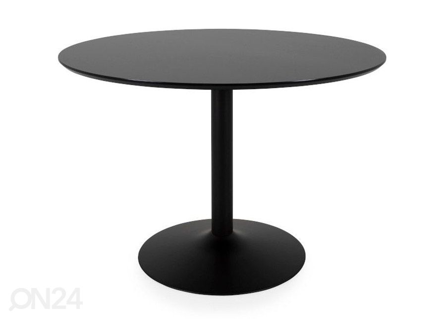 Ruokapöytä Tenzo Taco Ø 110 cm, musta kuvasuurennos