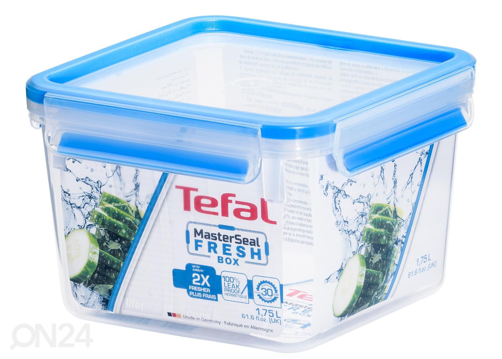 Säilytysrasia Tefal Clip&Close 1750 ml kuvasuurennos