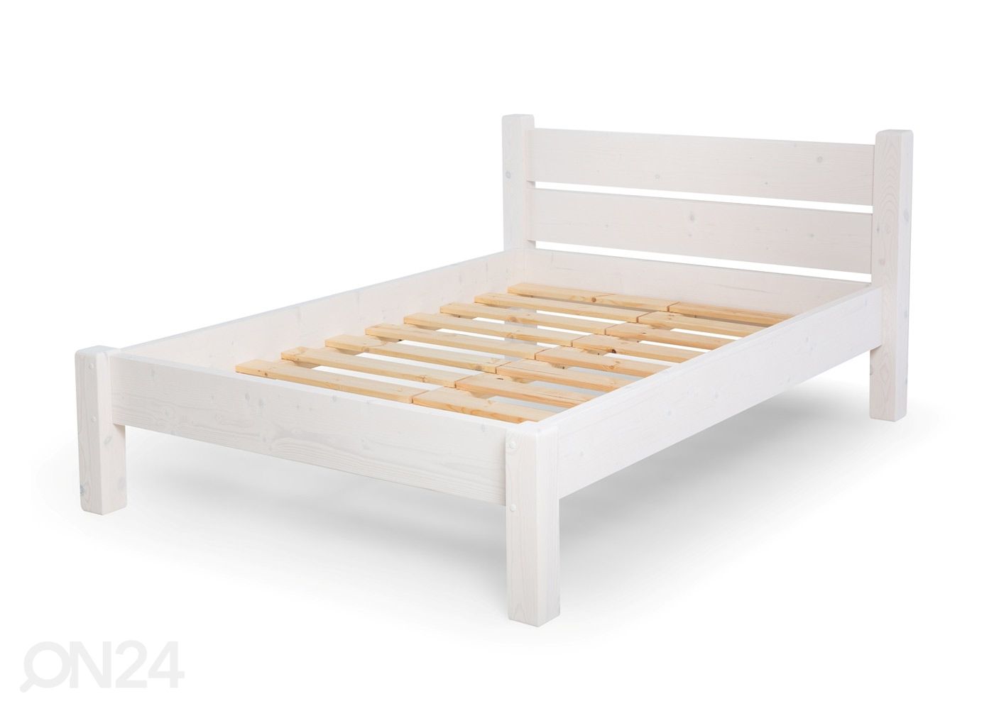 Sänky 120x200 cm, valkoinen kuvasuurennos
