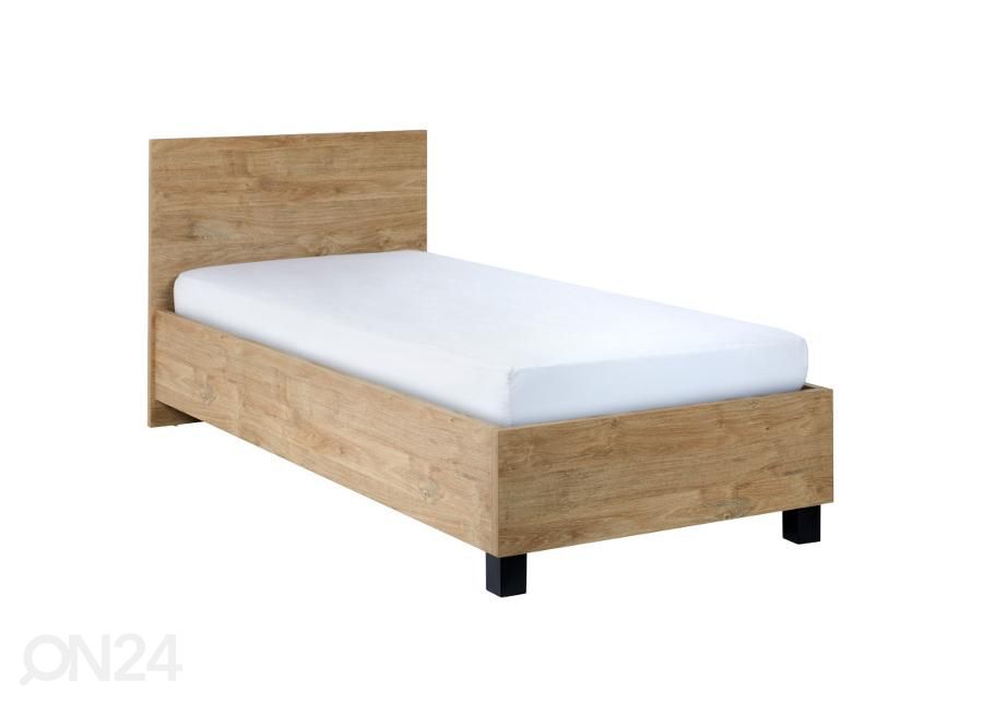 Sänky Casper 90x200 cm, kullansävyinen tammi kuvasuurennos