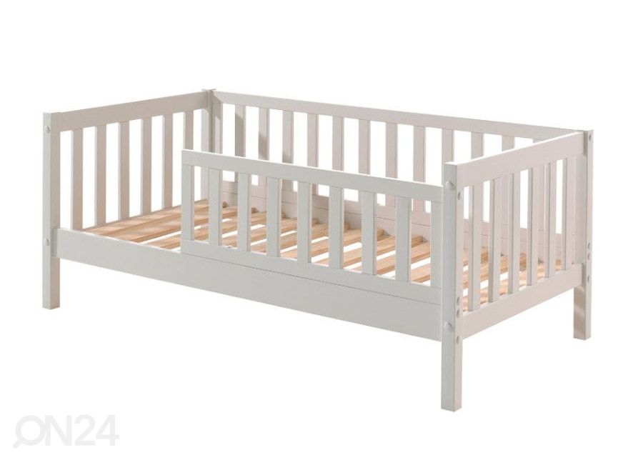 Sänky Toddler 70x140 cm, valkoinen kuvasuurennos