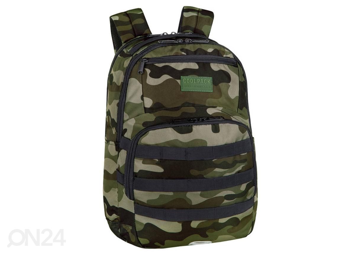 Selkäreppu CoolPack Army Camo Classic 27 L kuvasuurennos