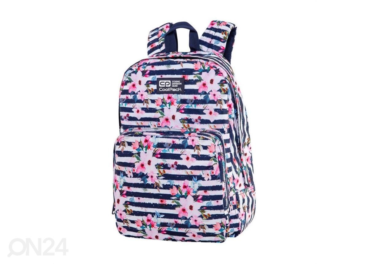 Selkäreppu CoolPack Ohio noorukile Pink marine 24L kuvasuurennos