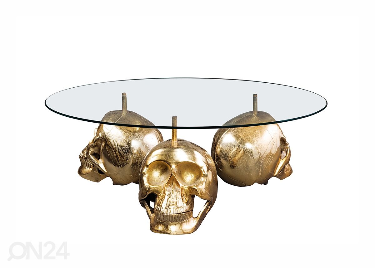 Sivupöytä Skull Ø 90 cm kuvasuurennos