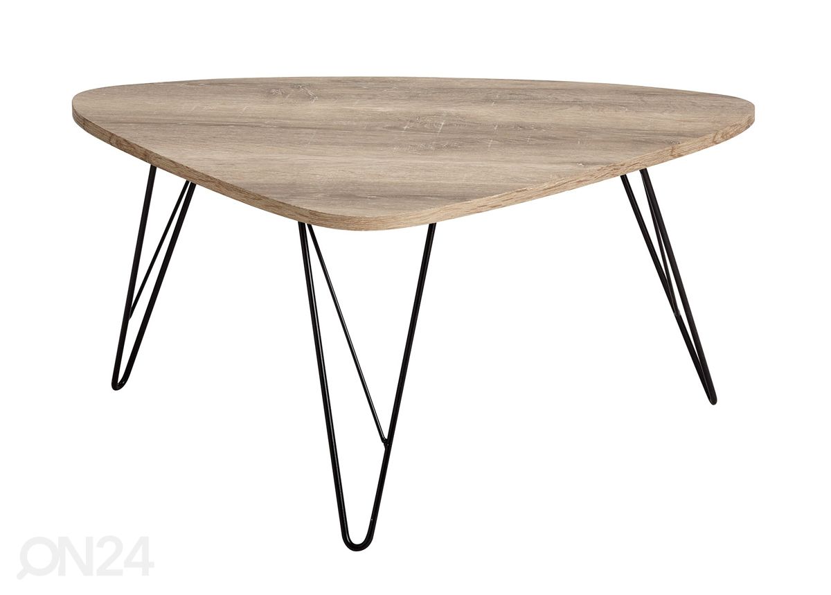 Sohvapöytä Wood 3 90x60 cm kuvasuurennos