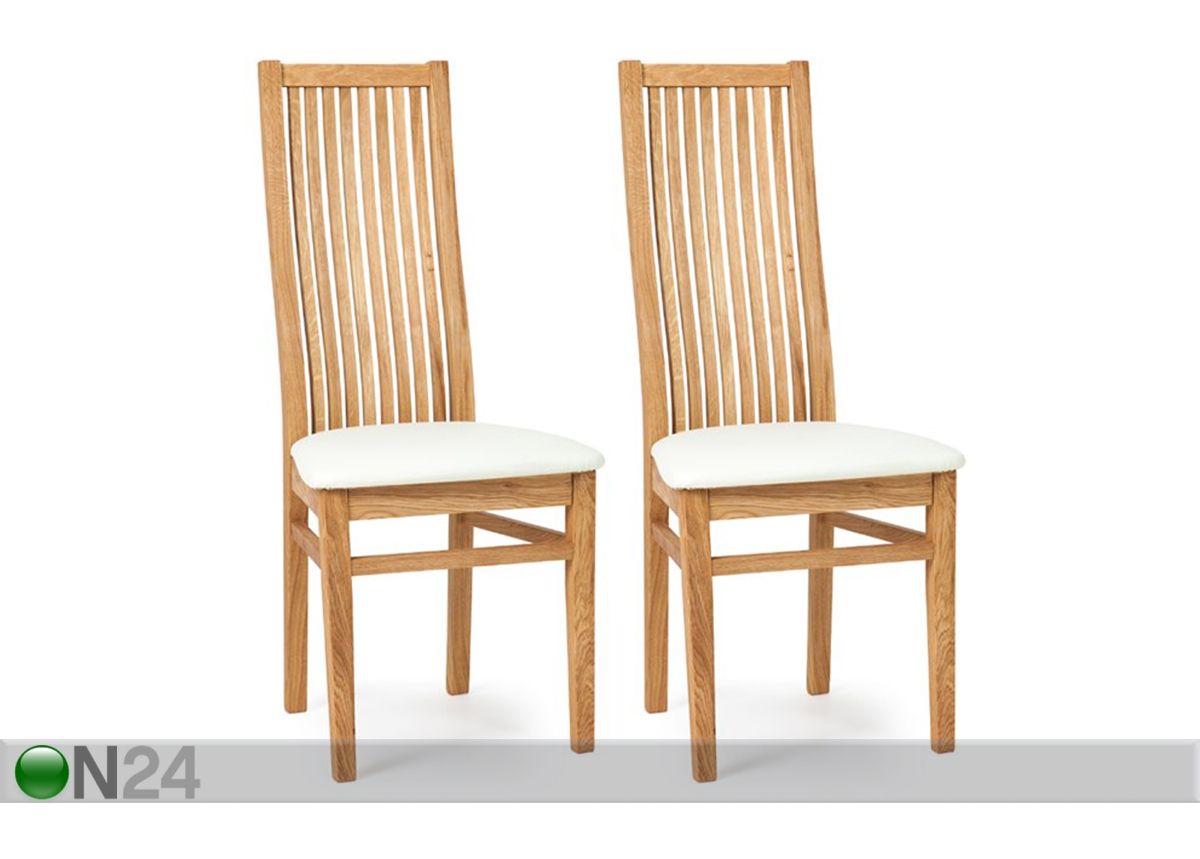 Tammi tuolit SANDRA, 2 kpl kuvasuurennos