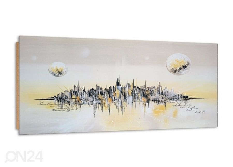 Taulu City of tommorow 3D 100x50 cm kuvasuurennos