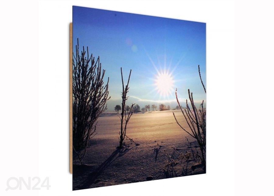 Taulu Desert sun 3D 30x30 cm kuvasuurennos