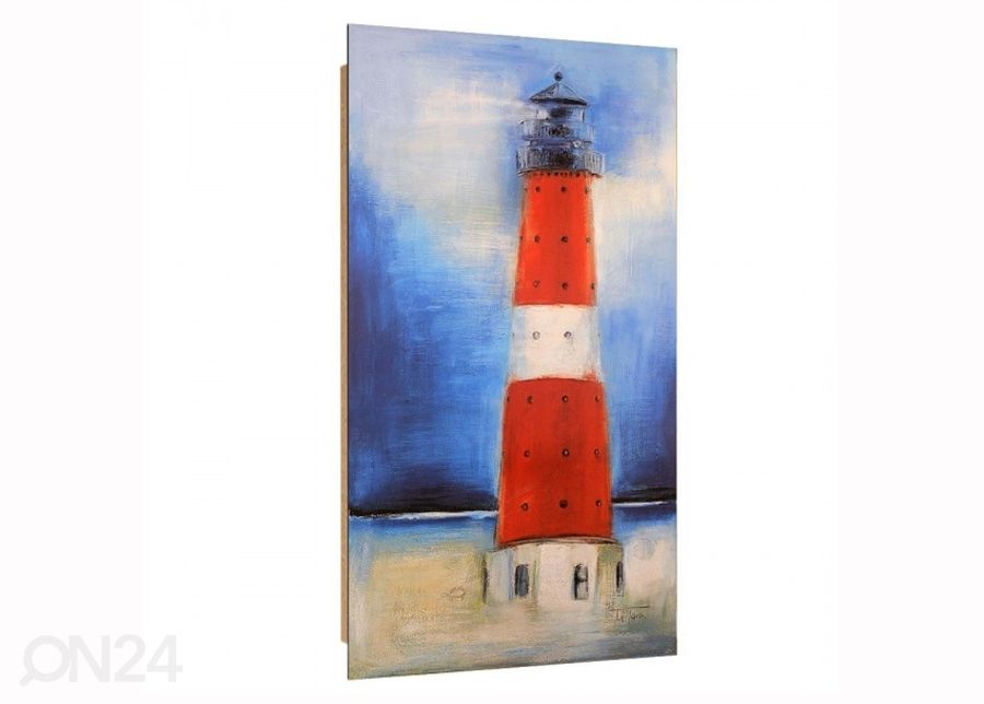 Taulu Lighthouse 3D 50x100 cm kuvasuurennos