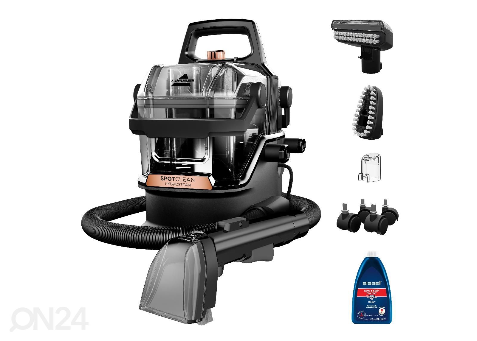 Tekstiilipesuri Bissell SpotClean HydroSteam Pro 3700N kuvasuurennos