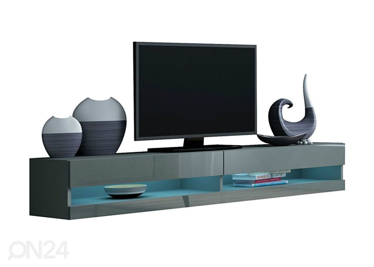 TV-taso Figo 180 cm + LED kuvasuurennos