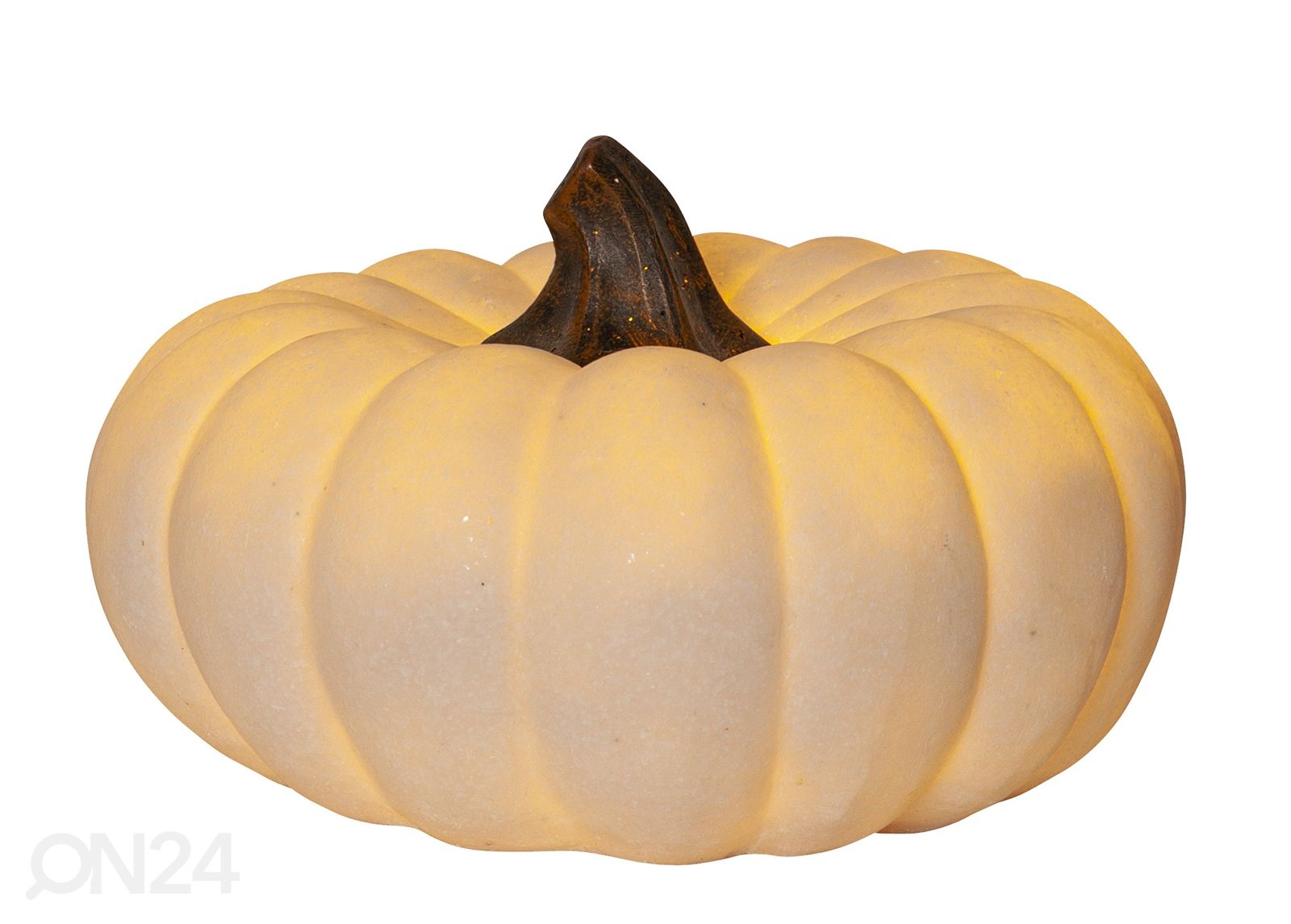 Ulkovalaisin Sandy Pumpkin Ø20,5 cm, valkoinen kuvasuurennos