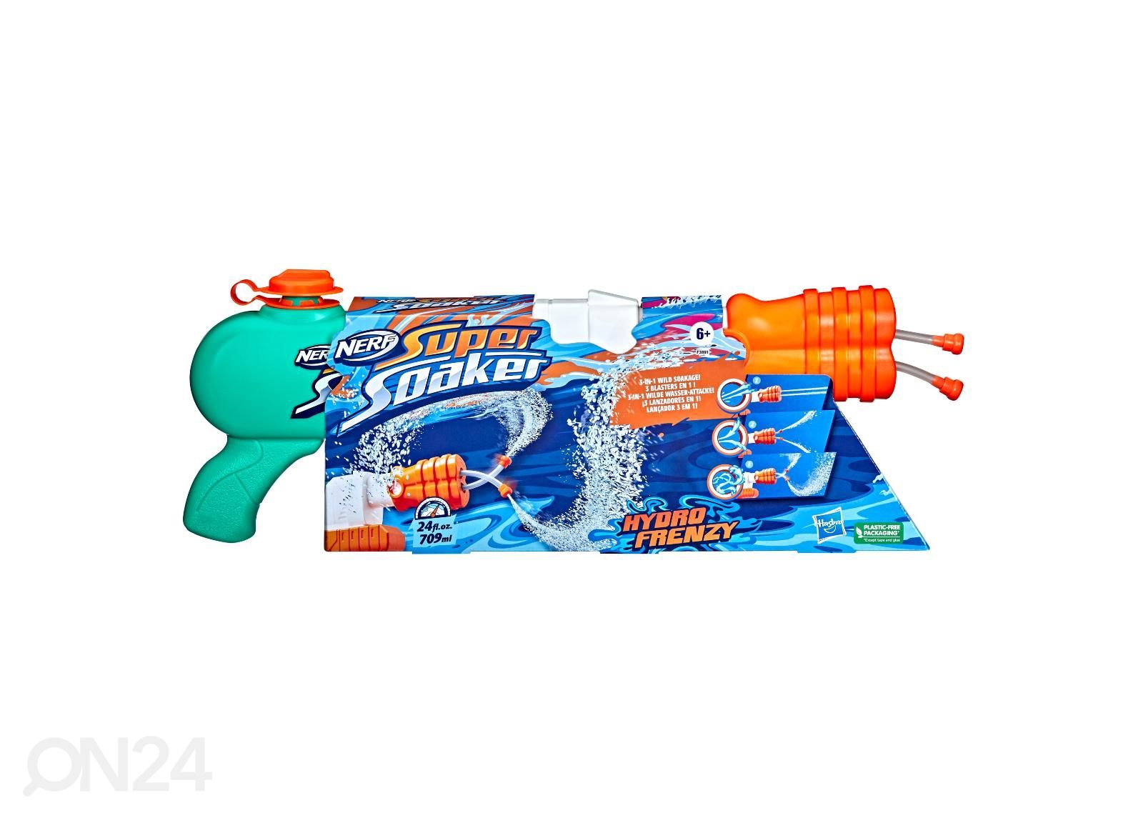 Vesipyssy Hydro Frenzy NERF SUPERSOAKER kuvasuurennos