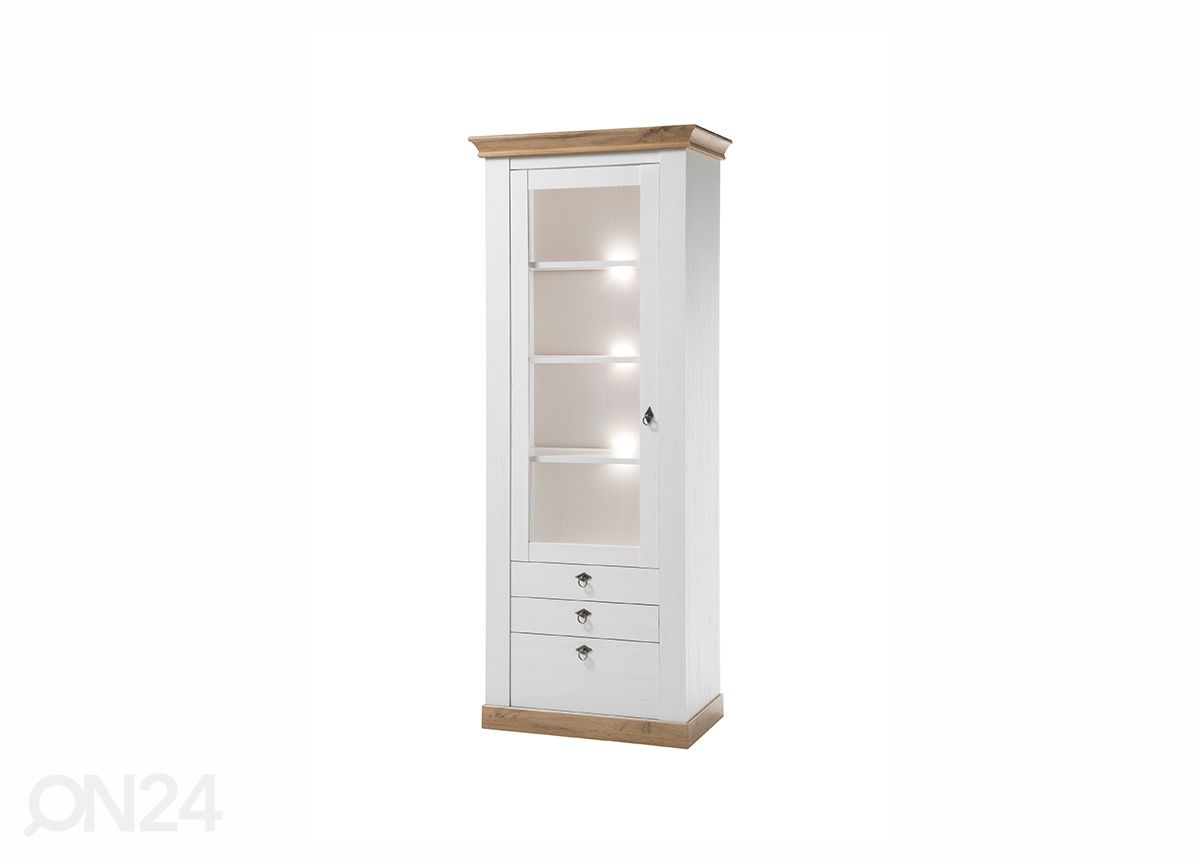 Vitriinikaappi Landhaus 82 cm kuvasuurennos