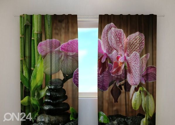 Pimennysverhot Sparkling orchid 240x220 cm