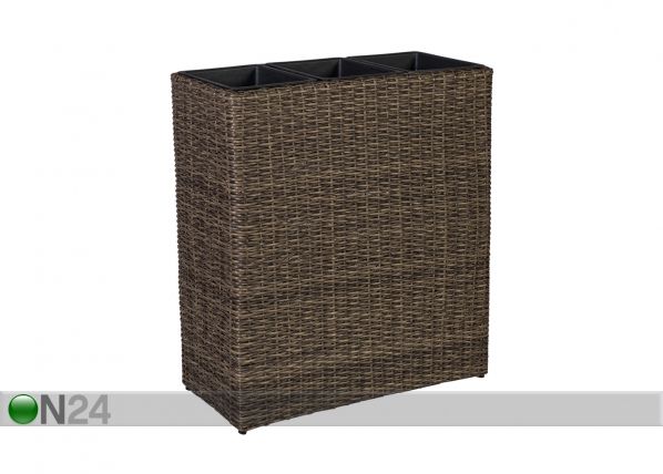 Kukkaruukku WICKER 77x22xh80 cm