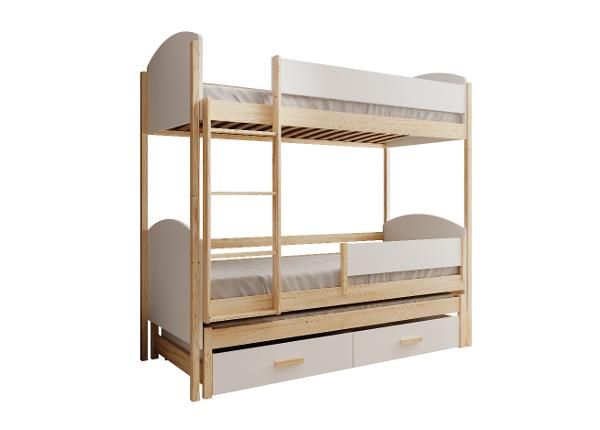 3-hengen kerrossänky setti LEIA patjoilla