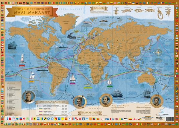 Nuoren meri- ja maailmankartta