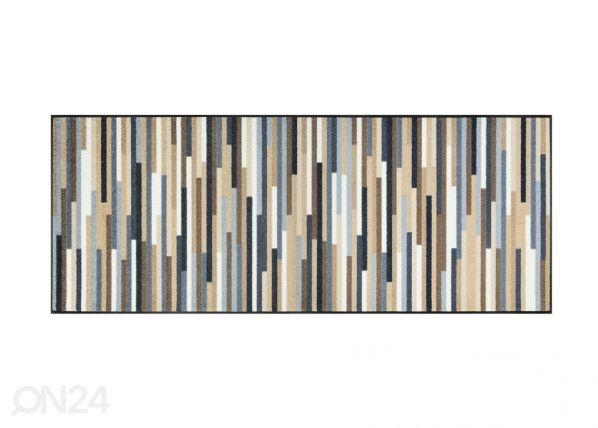 Matto MIKADO STRIPES NATURE 75x190 cm