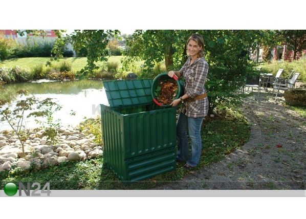 Kompostori Eco King 400 L, vihreä