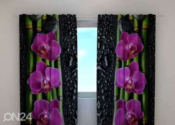 Läpinäkyvä verho LUXURY ORCHID 240x220 cm