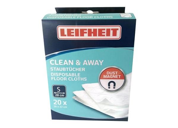 Antistaattiset siivousliinat Leifheit Clean&Away