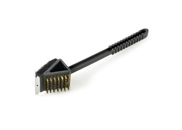 Barbecook 3-in-1 pitkävartinen grillin puhdistusharja, 37 cm