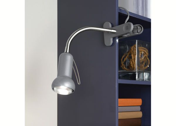 Eglo klipsivalaisin Fabio harmaa