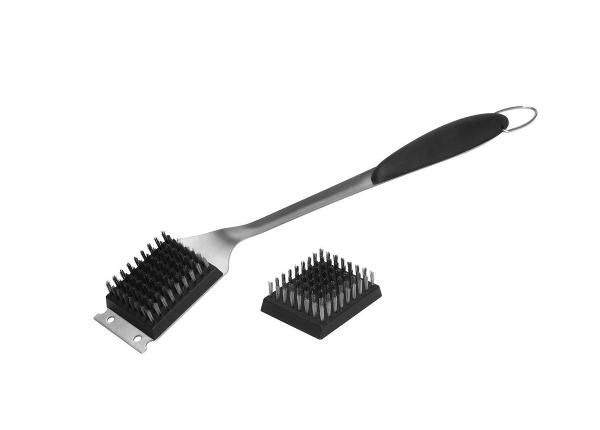 Grillin puhdistusharja ja varaharja Barbecook SST 46 cm,