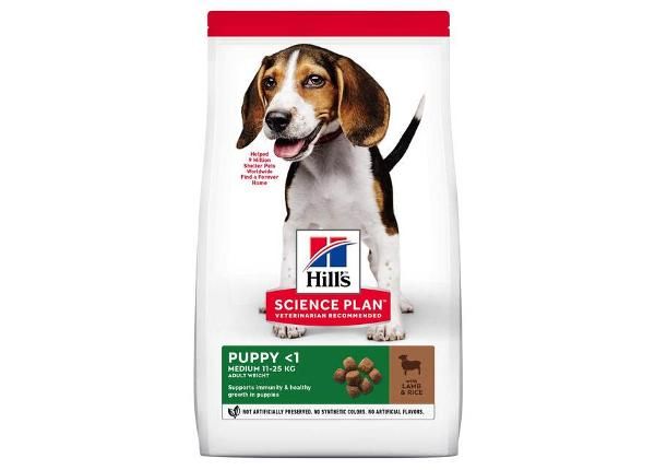 Hill's Science Plan koiranruoka lampaanlihalla keskikokoiselle koiralle 14 kg