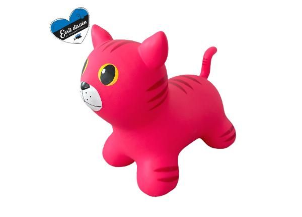 Hyppylelu Jumpy Kissa pinkki sa Gerardo's Toys