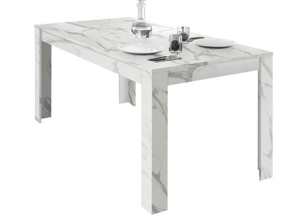 Jatkettava ruokapöytä Carrara 137-185x90 cm