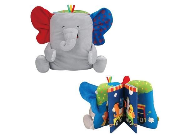 K´s Kids pehmokirja - leikkimatto Elefantti