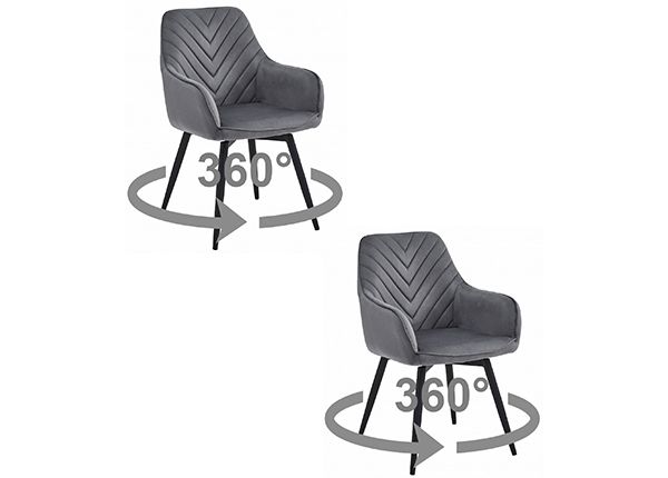 Kääntyvät tuolit 2 kpl