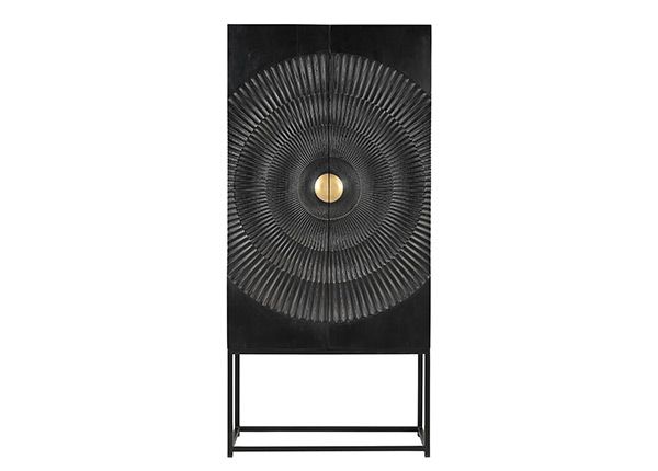 Kaappi Black Smooth 75 cm